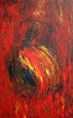 Raw (01) van Mirela Fioresy, Schilderij te koop op Singulart