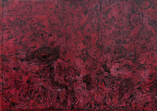 Synapses 10 van Mirela Fioresy, Schilderij te koop op Singulart