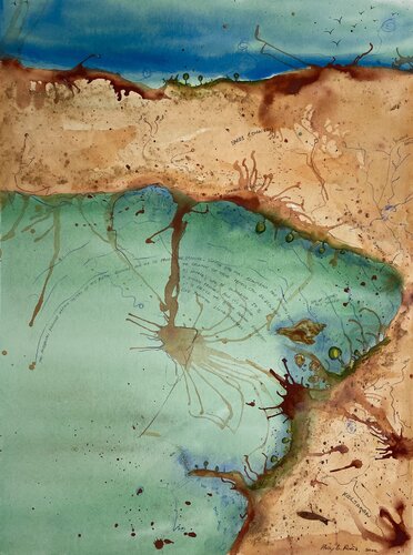 Unfolding Oyster von Phillip Roös, Malerei kaufen auf Singulart