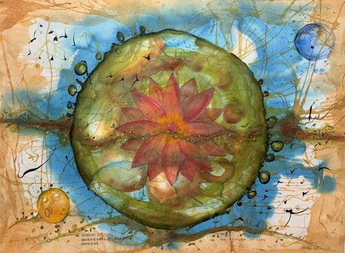 The Flower of Life von Phillip Roös, Malerei kaufen auf Singulart