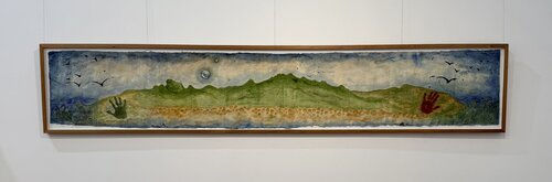 Blue Moon at Mountain Macakani - The Origin von Phillip Roös, Werk auf Papier kaufen auf Singulart