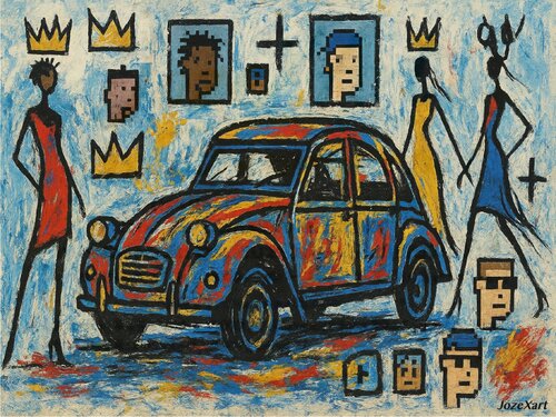 Fashion Crypto di JozeXart, Pittura in vendita su Singulart