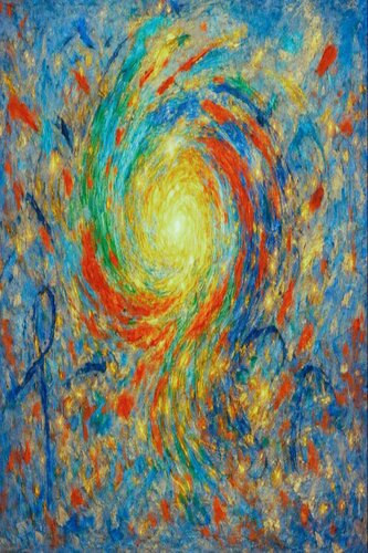 N°7 – De profundis  – L’Énergie du Pardon von JozeXart, Malerei kaufen auf Singulart