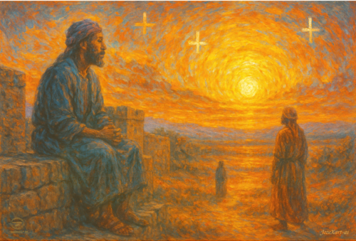 N°10 – De Profundis  – Veilleur de l’Aube de JozeXart, Pintura a la venta en Singulart