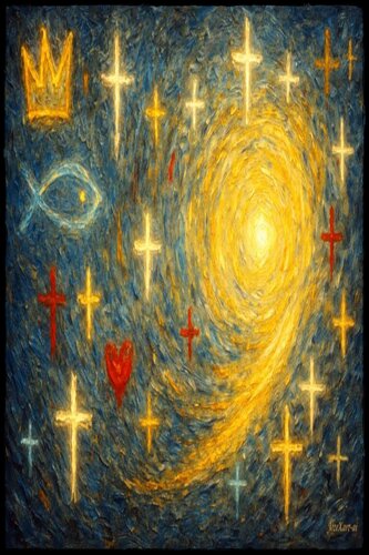 N°11 – De Profundis  – L’Esprit du Veilleur von JozeXart, Malerei kaufen auf Singulart