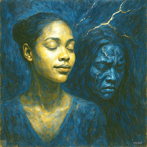 Zenara — Présence & Absence von JozeXart, Malerei kaufen auf Singulart