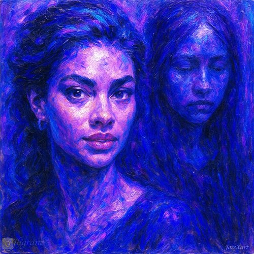 Xynara — Ordre & Chaos von JozeXart, Malerei kaufen auf Singulart