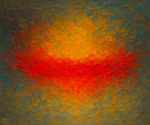 🌟 ✨ Virtus Silens — Brume de lumiere di JozeXart, Pittura in vendita su Singulart