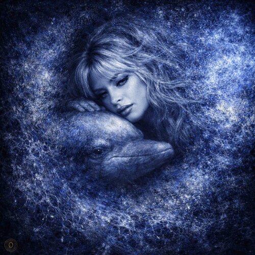 ✨ Remanence — Brigitte B Celle qui veille encore ✨ di JozeXart, Pittura in vendita su Singulart