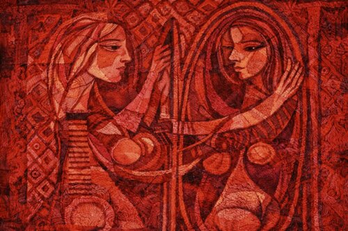 Miroir — Mirror Resonance Picasso von JozeXart, Malerei kaufen auf Singulart