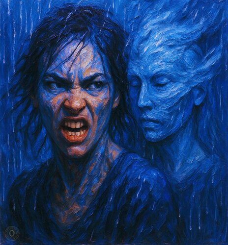 Tempestri — Chaos & Âme van JozeXart, Schilderij te koop op Singulart