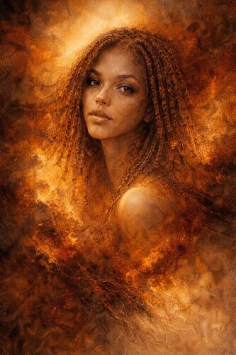 NARA — Memory Fire by JozeXart, Painting for Sale on Singulart