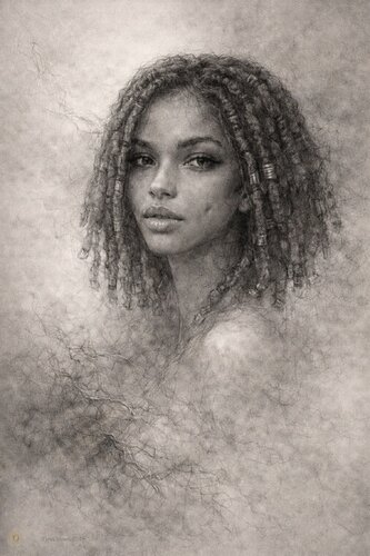 NARA — Silent Emergence de JozeXart, Pintura a la venta en Singulart