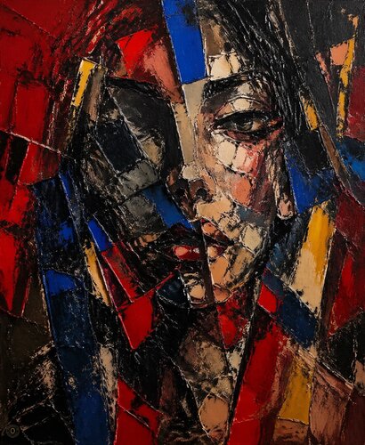 🥉 Risus-Fragment by JoZéXart, 회화 for Sale on Singulart