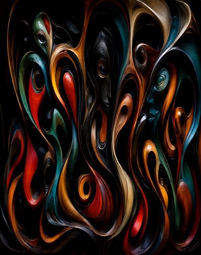 Mokandé - Shetani Presence by José VINCENT — JozeXart, Painting for Sale on Singulart