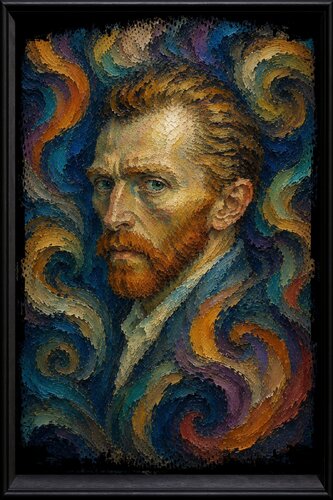 Résonance Van Gogh von José VINCENT — JozeXart, Malerei kaufen auf Singulart