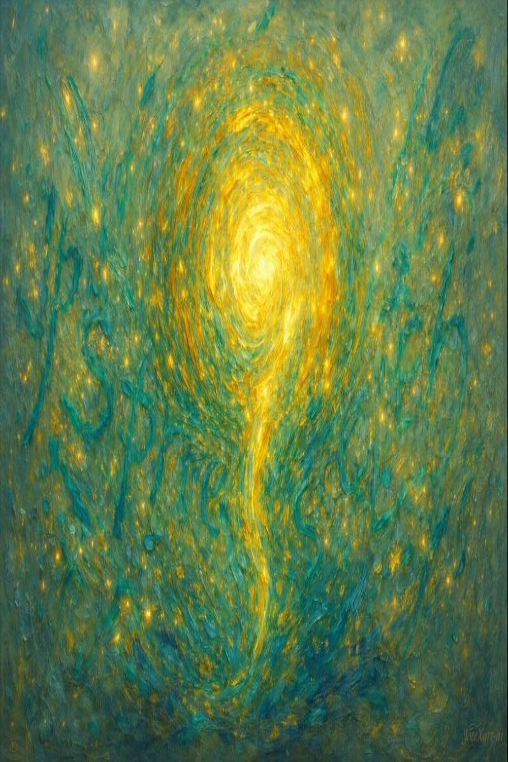 N°8 — De Profundis  – Couleurs d ’Espérance José VINCENT — JozeXart Originalgemälde zu verkaufen