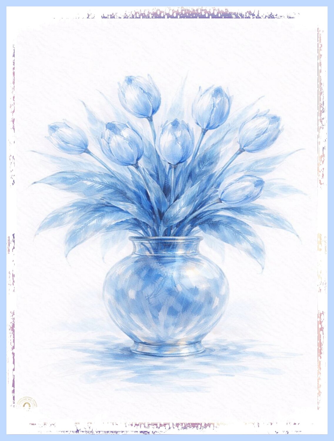 💙 Tulipe douce JozeXart