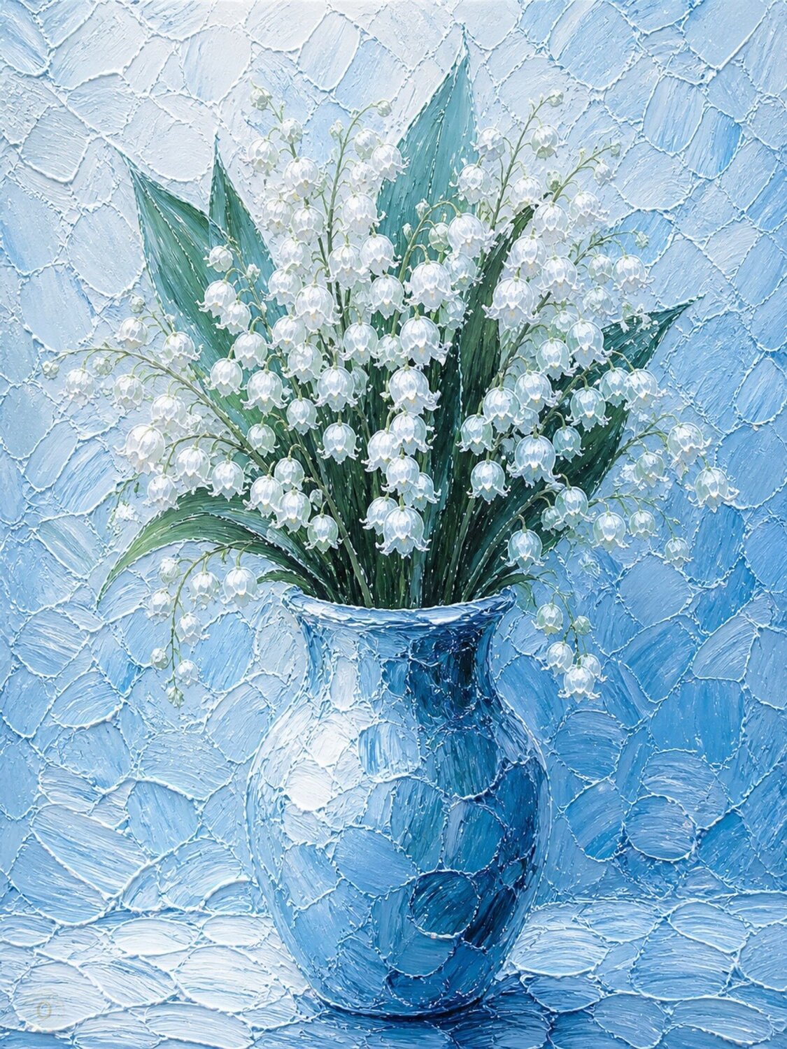 💙Silent Bloom – Blue Vessel José VINCENT — JozeXart