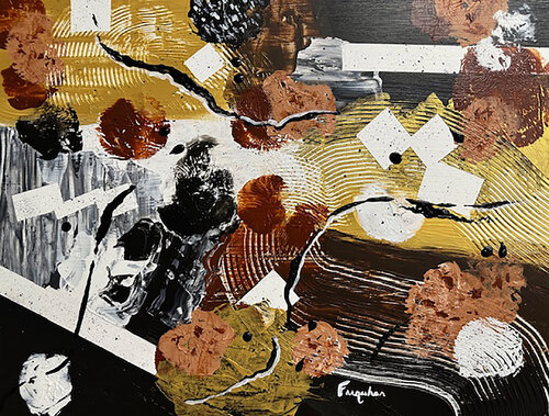 Gold Rush di Diane Farquhar Hallstrom, Pittura in vendita su Singulart