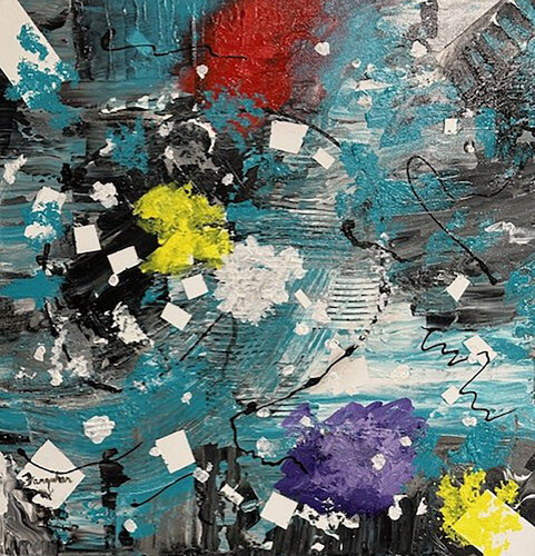 Speculation di Diane Farquhar Hallstrom, Pittura in vendita su Singulart