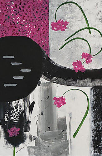 Suspended Reality di Diane Farquhar Hallstrom, Pittura in vendita su Singulart