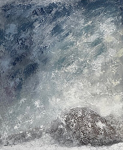 Torrential Snow van Diane Farquhar Hallstrom, Schilderij te koop op Singulart
