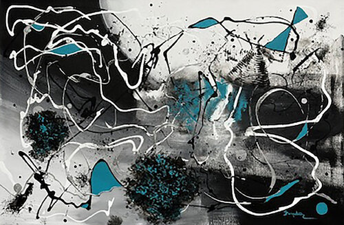 Floating von Diane Farquhar Hallstrom, Malerei kaufen auf Singulart