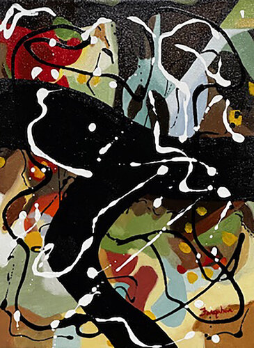 Beyond Obstruction von Diane Farquhar Hallstrom, Malerei kaufen auf Singulart