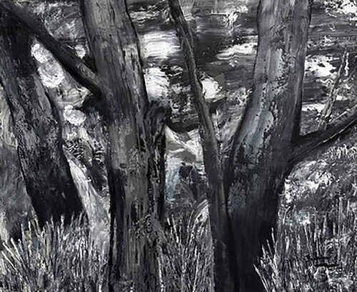 Evening Walk Along the River by Diane Farquhar Hallstrom, 絵画 for Sale on Singulart