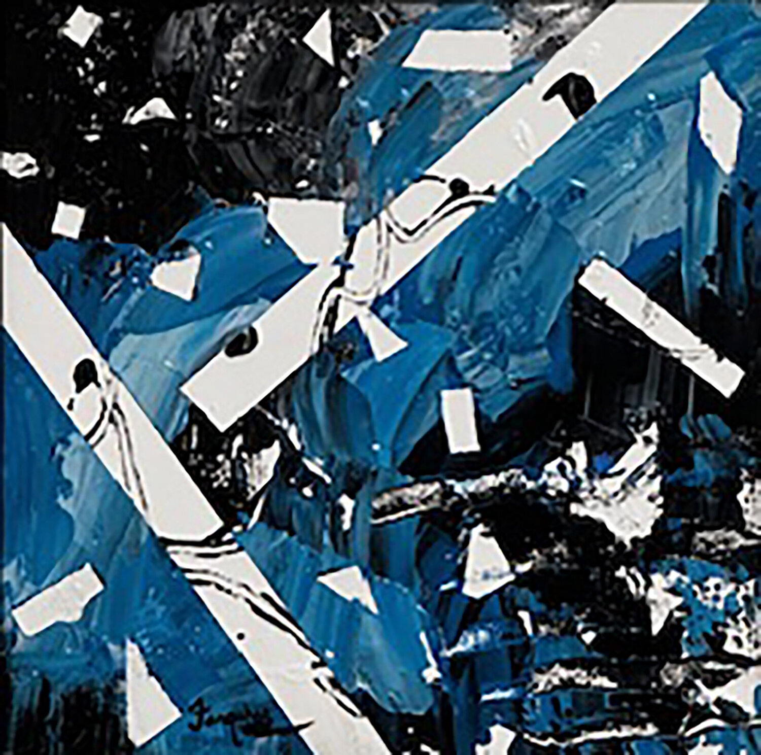 Disconnected Diane Farquhar Hallstrom Peinture originale à vendre