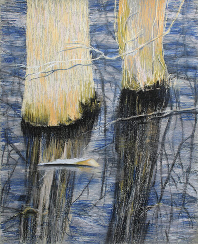 Place without a name van Stine Lindborg, Werk op papier te koop op Singulart