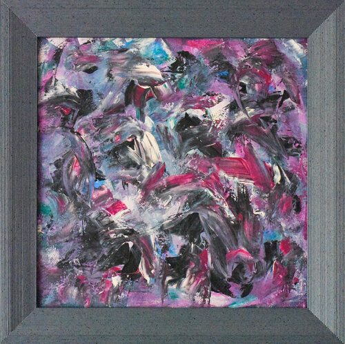 Saved by the black van Gina Vor, Schilderij te koop op Singulart