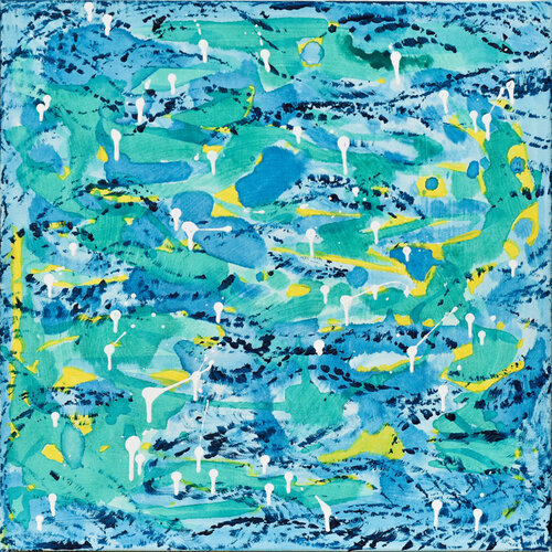 Yellow Shoes van Gina Vor, Schilderij te koop op Singulart