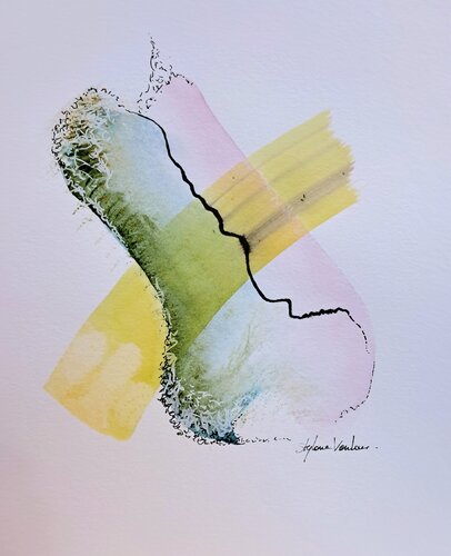 Aquarelle 20251204 van Stephane Vanhove, Werk op papier te koop op Singulart