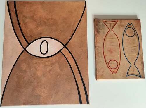 2 Artworks di Maria Heinrich, Pittura in vendita su Singulart