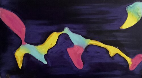 When you tell me that you love me van Kati Binda, Schilderij te koop op Singulart