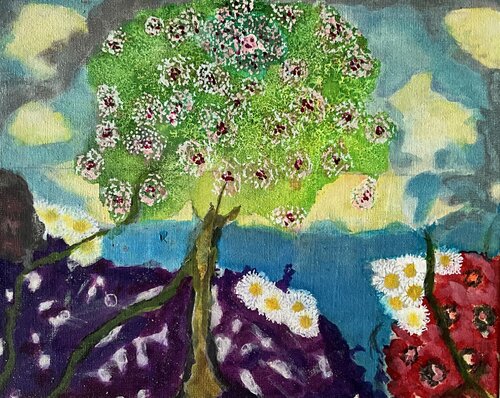 Noche Azul of Placido Domingo by Kati Binda, Painting for Sale on Singulart