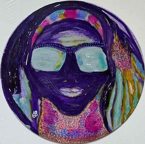 Pinkpop vibes by Kati Binda, 絵画 for Sale on Singulart