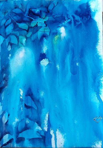 Fantasia liquida von Maria Antonietta Garzia, Malerei kaufen auf Singulart
