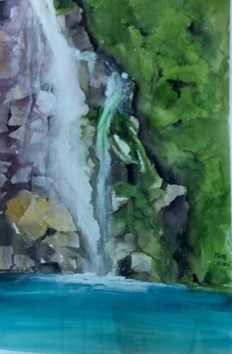 Cascate von Maria Antonietta Garzia, Werk auf Papier kaufen auf Singulart
