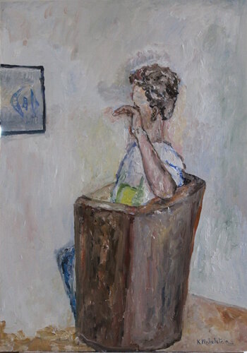 Samuel by Karen Finkelstein, Painting for Sale on Singulart