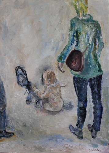 Occupation 1 by Karen Finkelstein, 종이 for Sale on Singulart