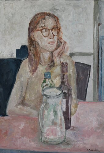 Nadège 1. di Karen Finkelstein, Pittura in vendita su Singulart