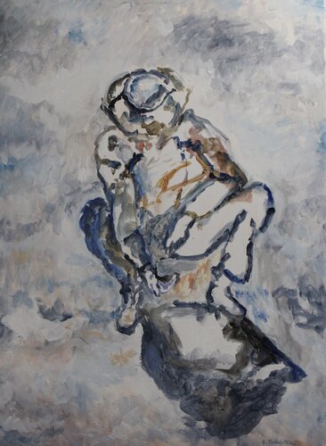 Soupeser la terre di Karen Finkelstein, Pittura in vendita su Singulart