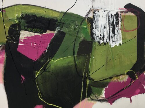 Bild Farbenspiel (298) di Ruth Bucher, Pittura in vendita su Singulart