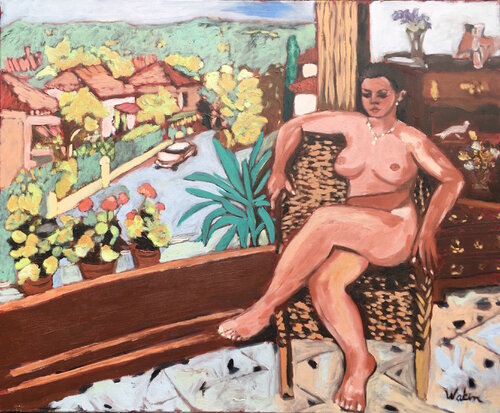 Nu provençal di Françoise Watin, Pittura in vendita su Singulart