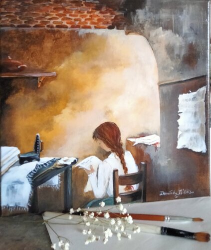 LUCE NEL CUORE by Donatella D'Eliso, 회화 for Sale on Singulart