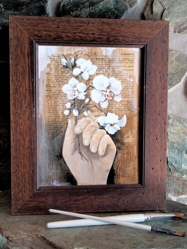 GENEROSAMENTE by Donatella D'Eliso, Painting for Sale on Singulart