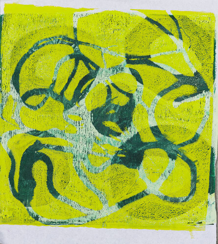 Proliferation (das Chaos obsiegt) van Liselotte Bombitzki, Werk op papier te koop op Singulart